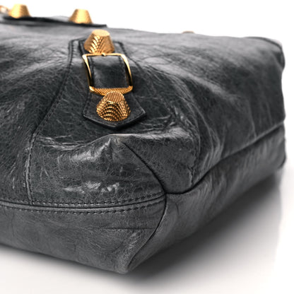 Balenciaga Agneau Giant 21 Gold Hardware Brief Anthracite 10 of 12