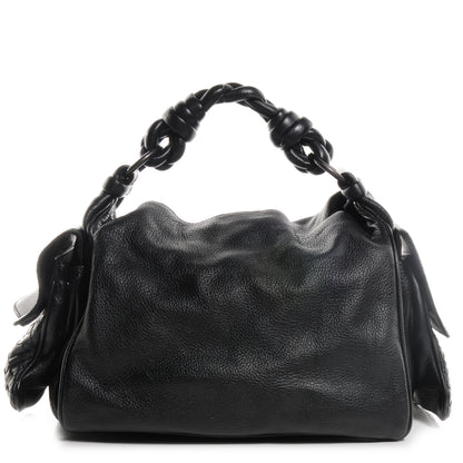 Bottega Veneta Cervo Cocker Hobo Nero Black 1 of 9