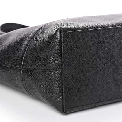 Marc Jacobs Pebbled Calfskin Shopping Tote Black 8 of 10