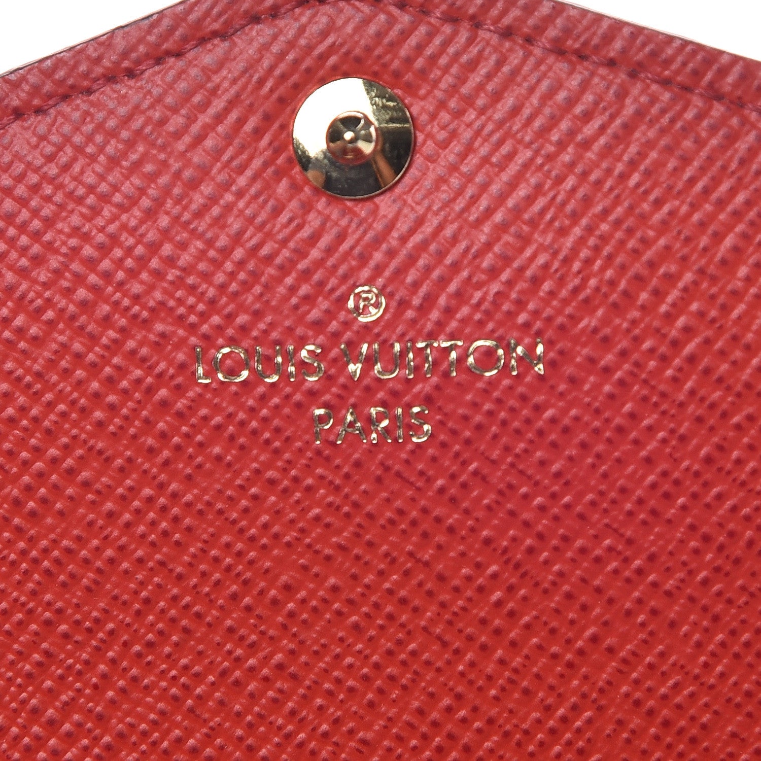 Louis Vuitton Monogram Sarah Wallet NM Coquelicot 6 of 7