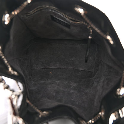 Jimmy Choo Eelskin Bon Bon Bag Bucket Bag Black 5 of 9