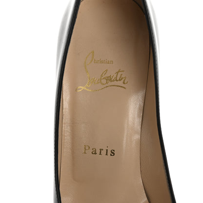 Christian Louboutin Patent New Simple 120 Pumps 37 Black 7 of 8