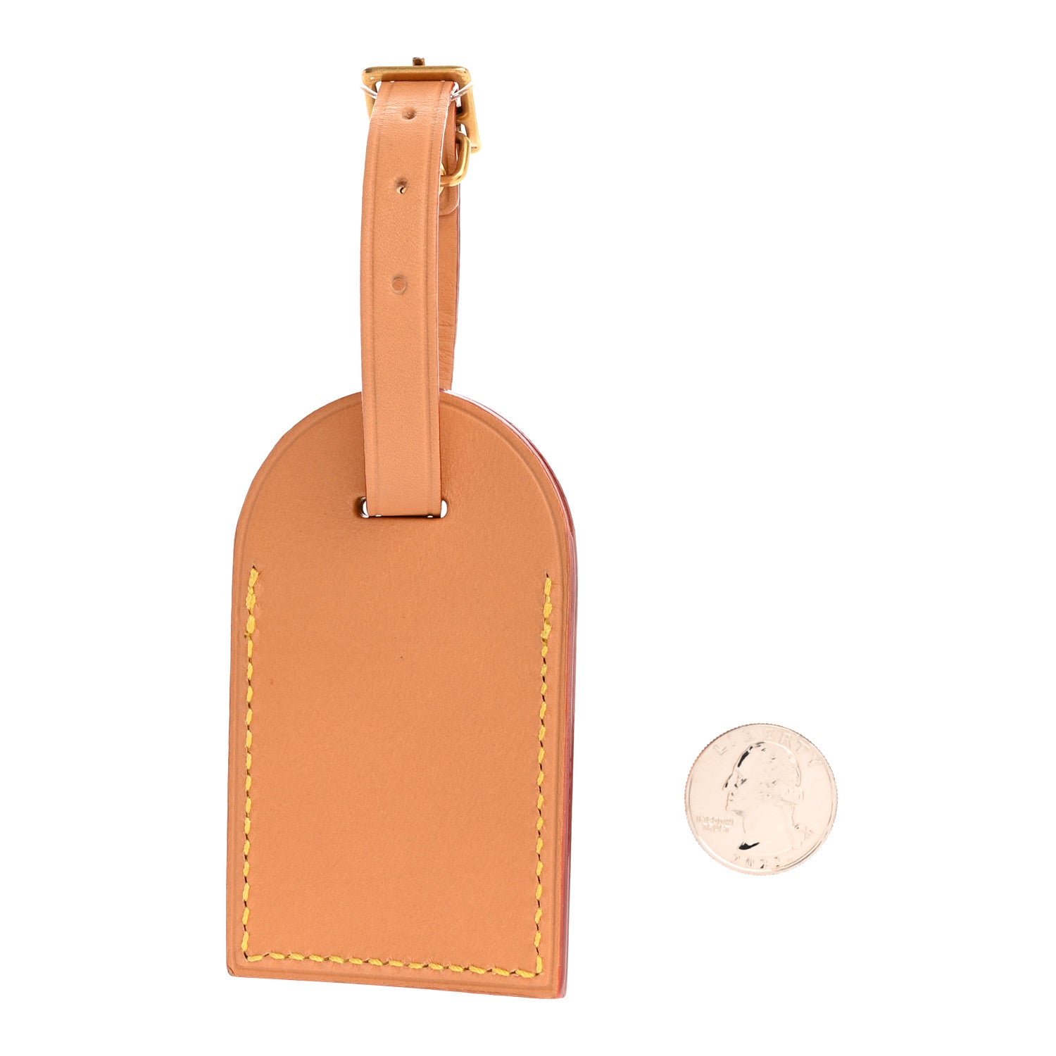 Louis Vuitton Vachetta Luggage Tag 2 of 3