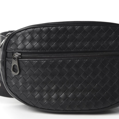 Bottega Veneta Nappa Intrecciato Belt Bag Black 9 of 9