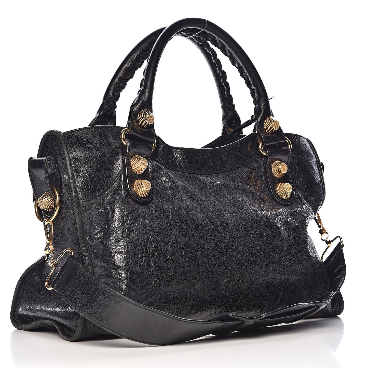 Agneau Giant 21 Gold Hardware City Black