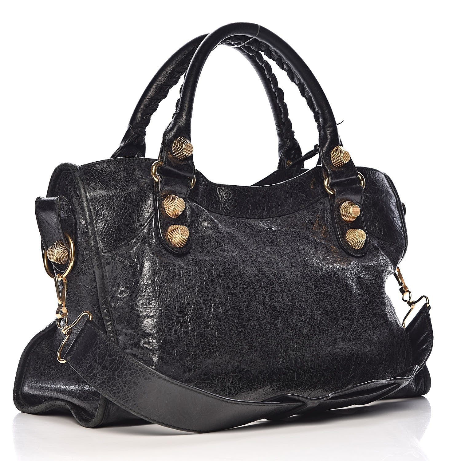 Balenciaga Agneau Giant 21 Gold Hardware City Black 3 of 19