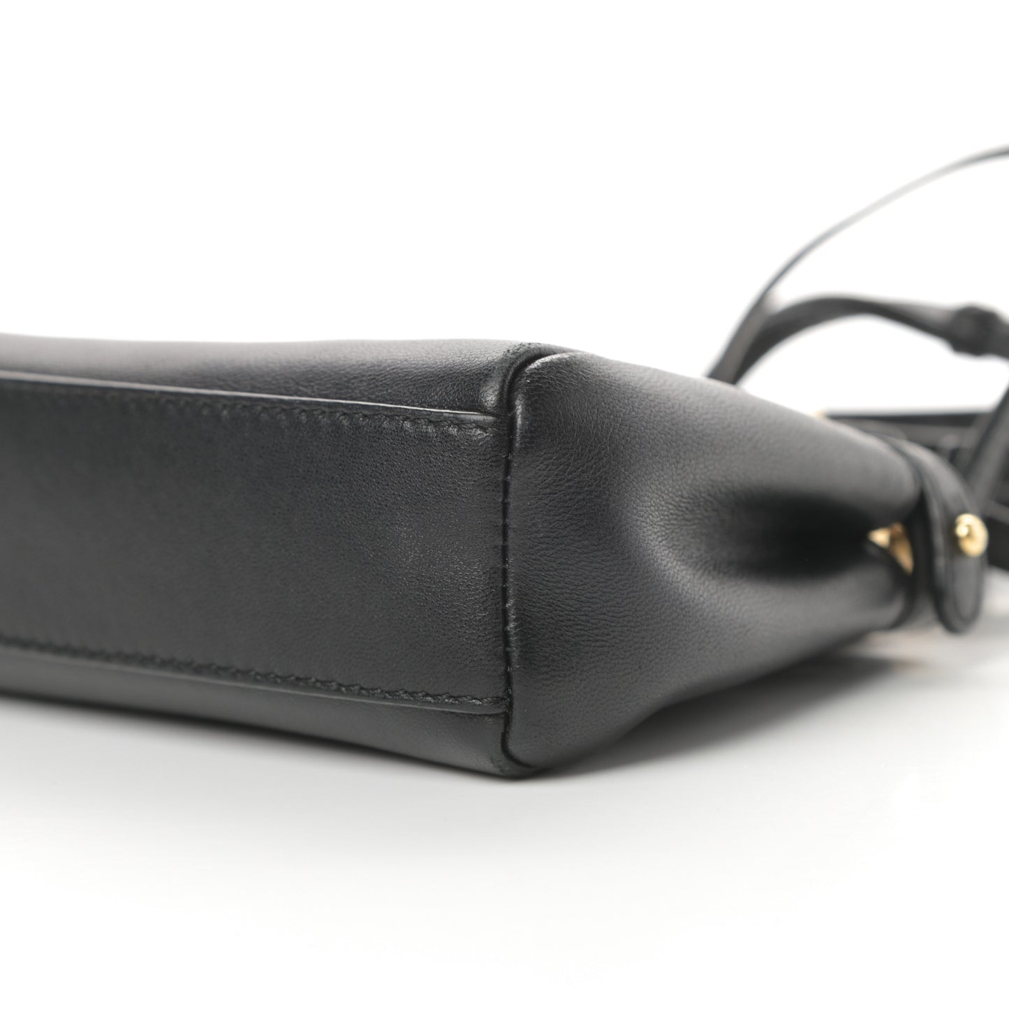Nappa Micro Peekaboo Iconic Satchel Black