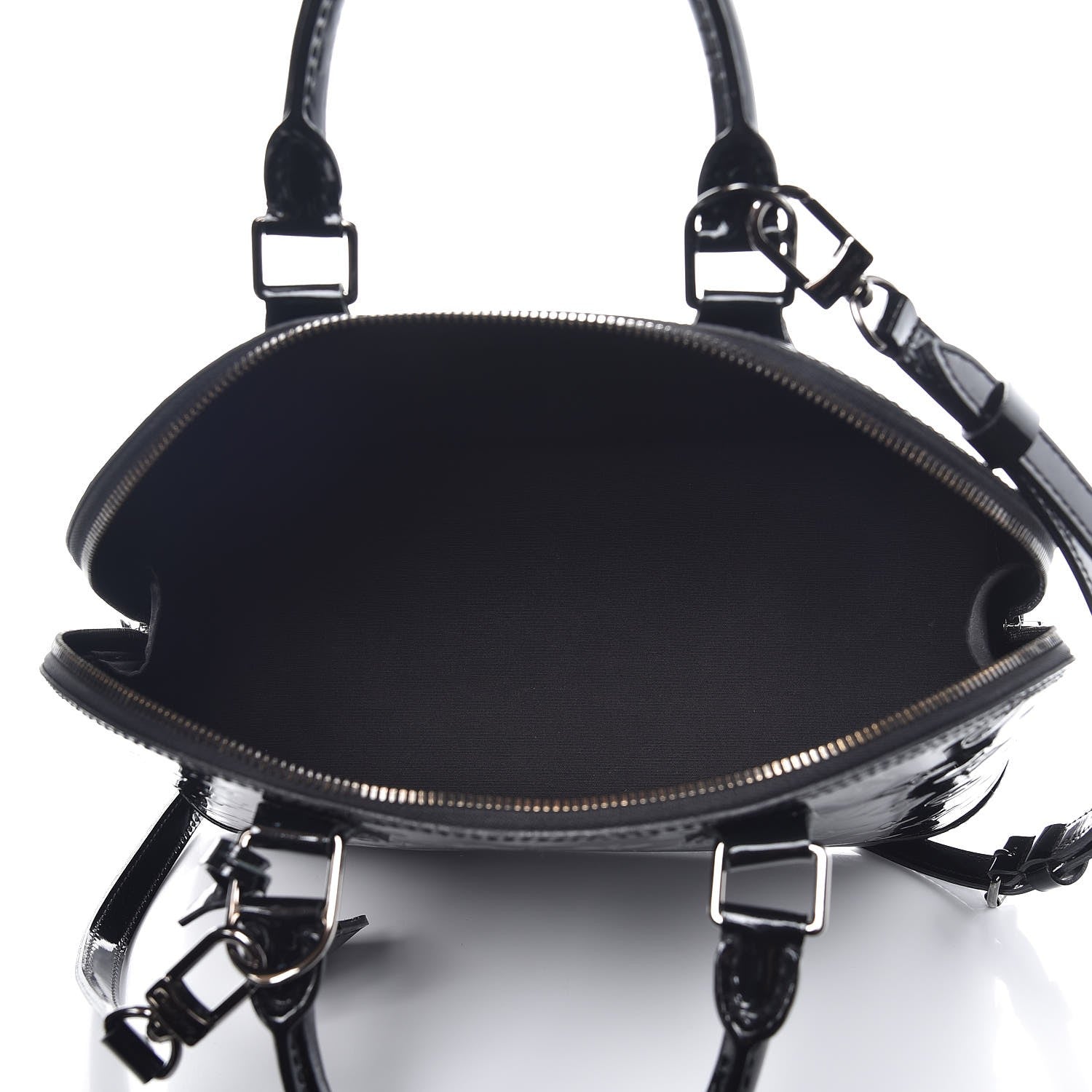 Louis Vuitton Vernis Alma PM Black 6 of 13