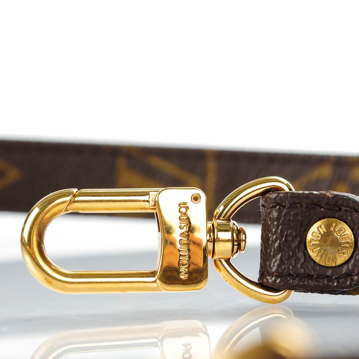 Louis Vuitton Monogram 16mm Adjustable Shoulder Strap 4 of 4