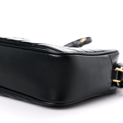 Saint Laurent Calfskin Matelasse Monogram Lou Camera Bag Black 11 of 11