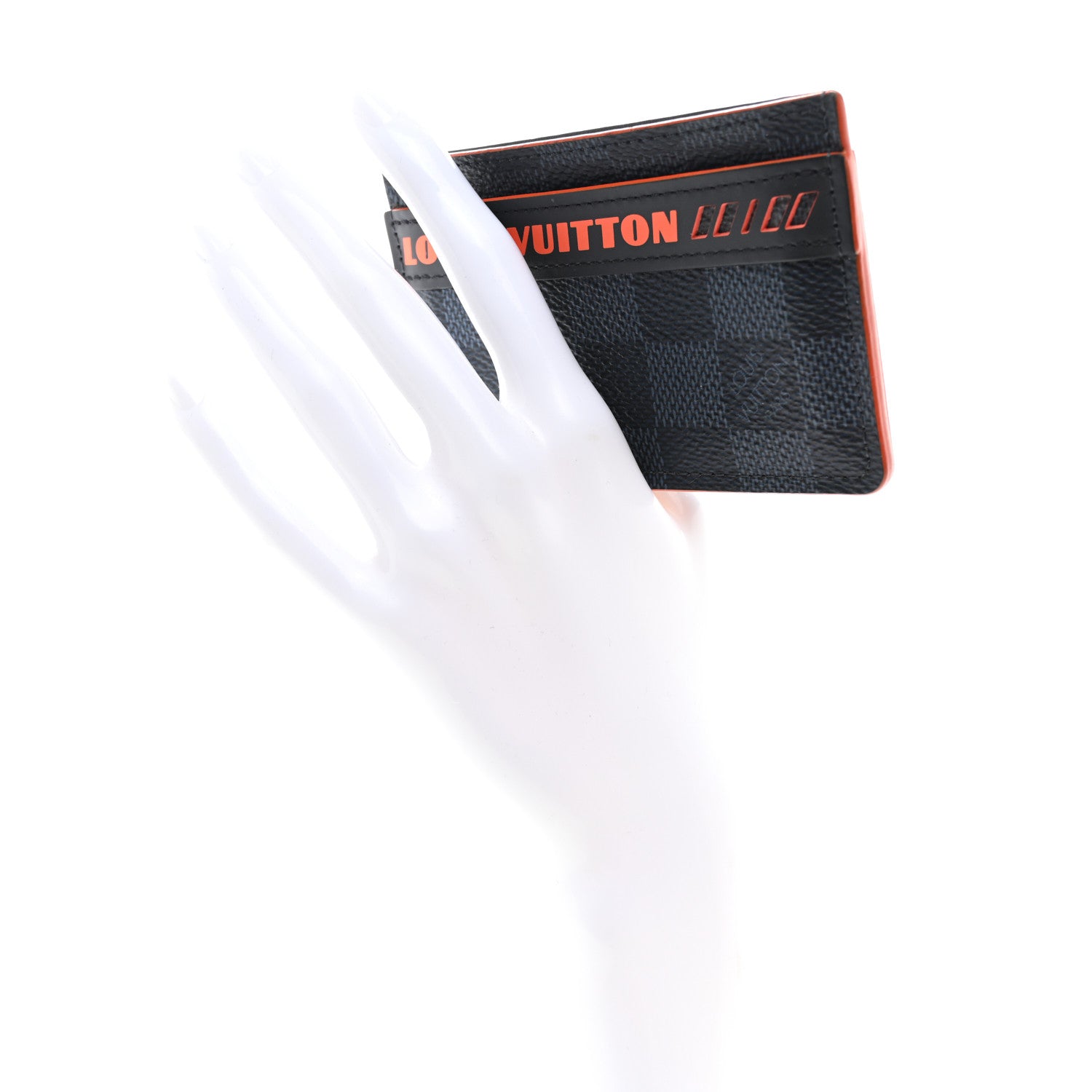 Louis Vuitton Damier Cobalt Race Porte Cartes Simple 2 of 7