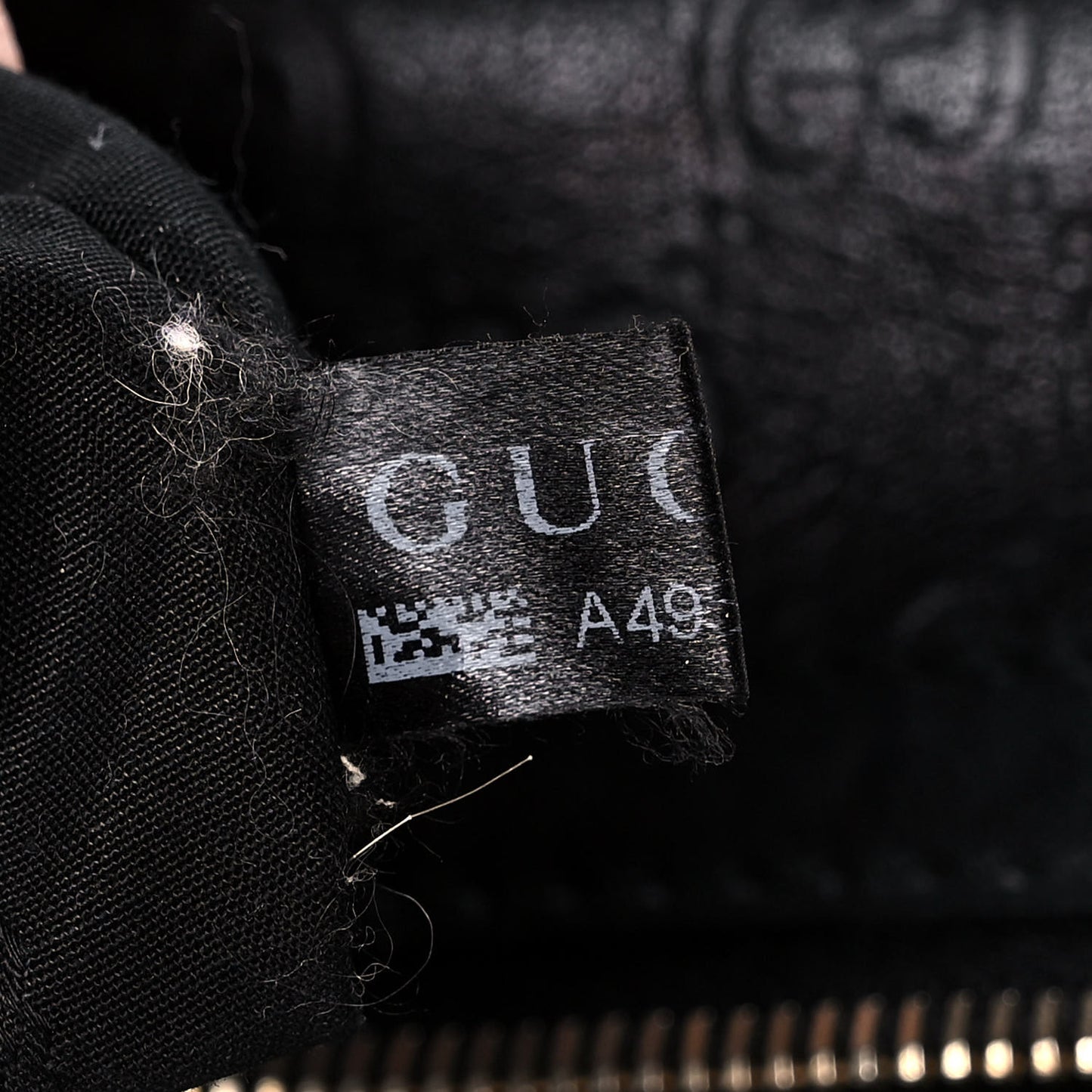 Guccissima Pelham Medium Hobo Black