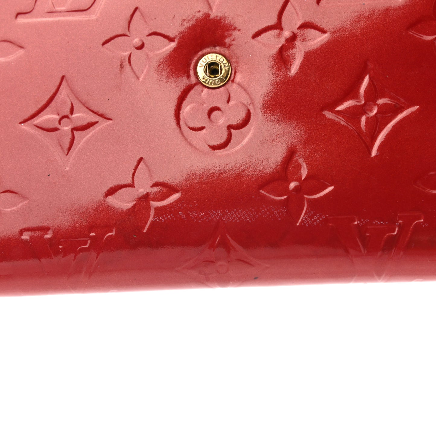 Vernis Porte Tresor International Wallet Pomme D'Amour