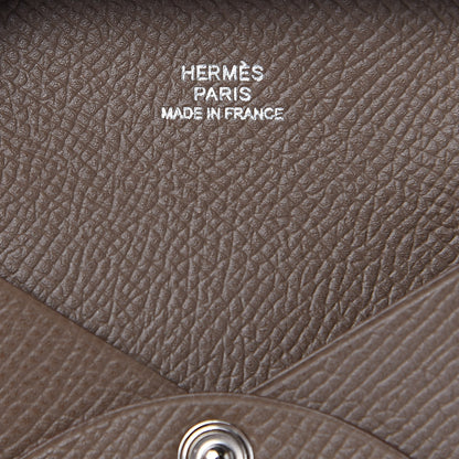 Hermes Epsom Bastia Coin Purse Etoupe 6 of 8