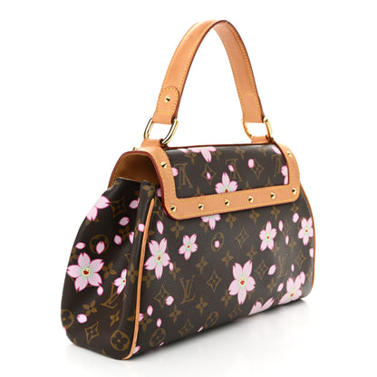 Louis Vuitton Monogram Cherry Blossom Sac Retro Bag Brown 3 of 11