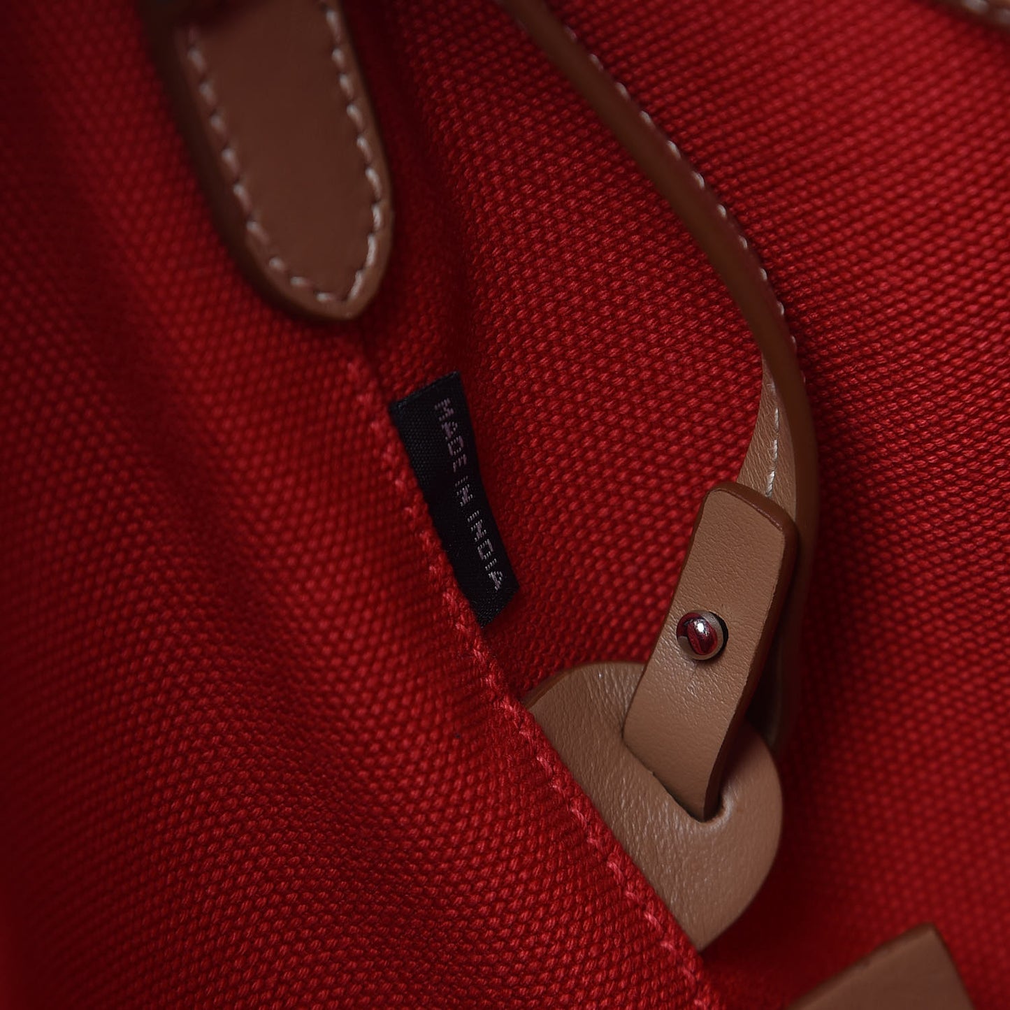 Canapa Small Shopping Tote Rosso