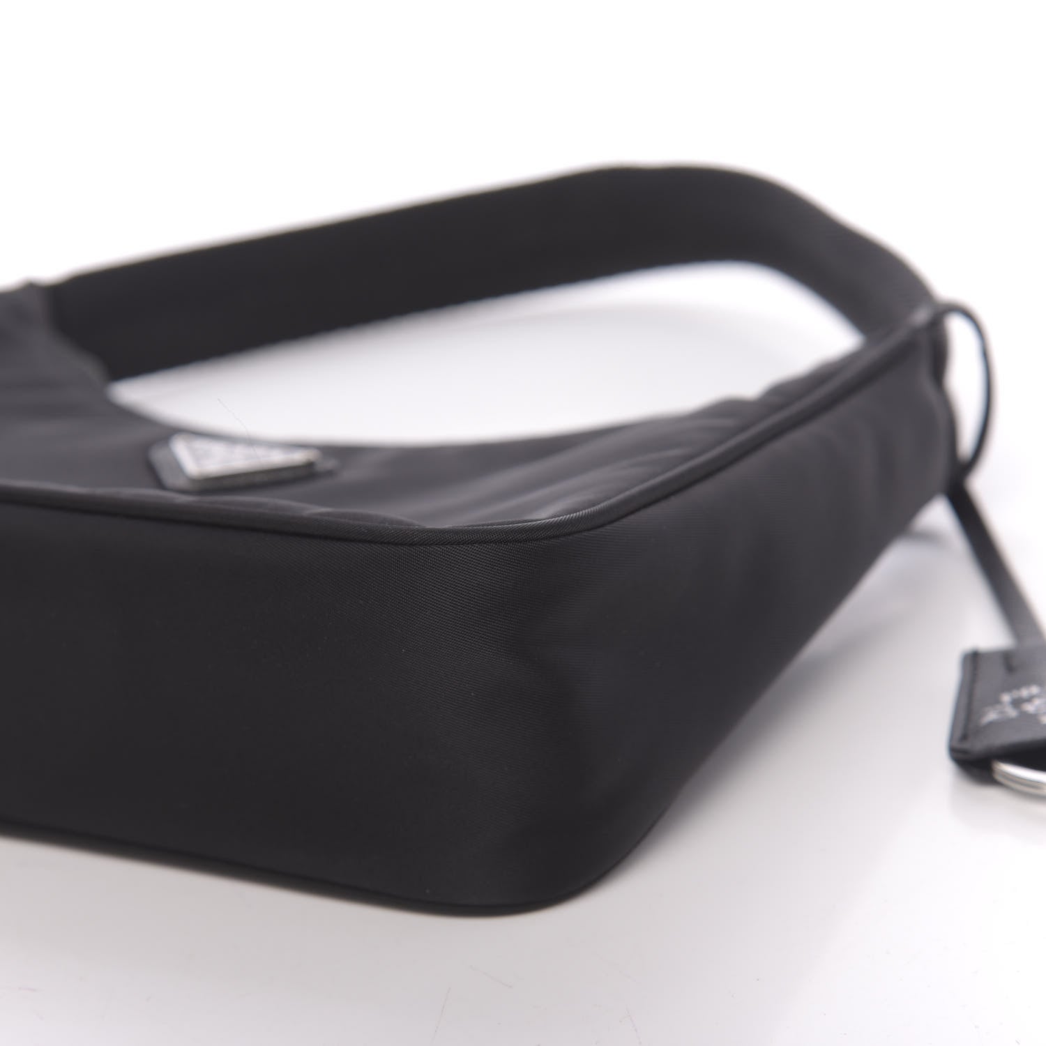 Prada Tessuto Nylon Mini Re-Edition 2000 Bag Black 9 of 10