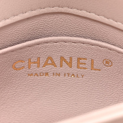 Chanel Calfskin Quilted Coco Lady Flap Light Purple 6 of 16