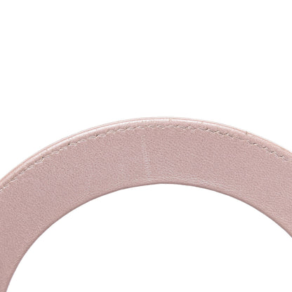 Christian Dior Pearly Lambskin Cannage Medium Lady Dior Lotus 11 of 14
