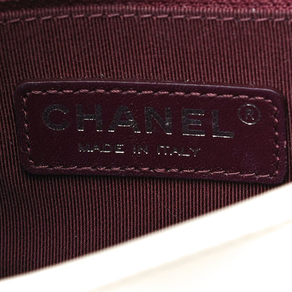 Chanel Glazed Calfskin Quilted Small Coco Boy Flap White 9 of 15