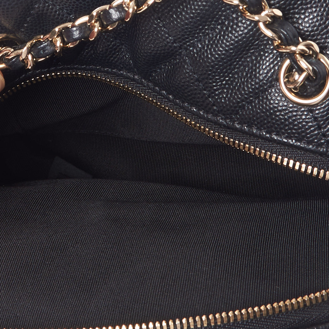 Chanel Caviar Quilted Small CC Day Backpack Black 6 of 9