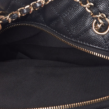 Chanel Caviar Quilted Small CC Day Backpack Black 6 of 9