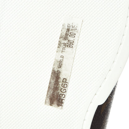 Louis Vuitton Calfskin Monogram World Tour Sneaker Boot 36 8 of 11