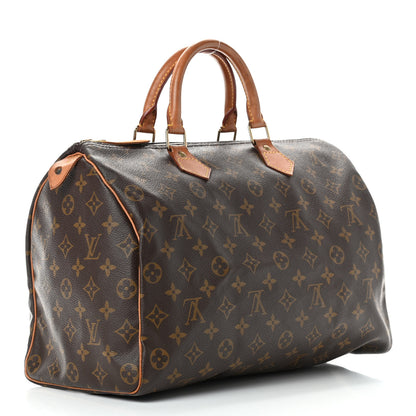 Louis Vuitton Monogram Speedy 35 2 of 17