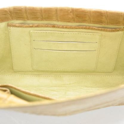 Nancy Gonzalez Crocodile Clutch Brown 10 of 11
