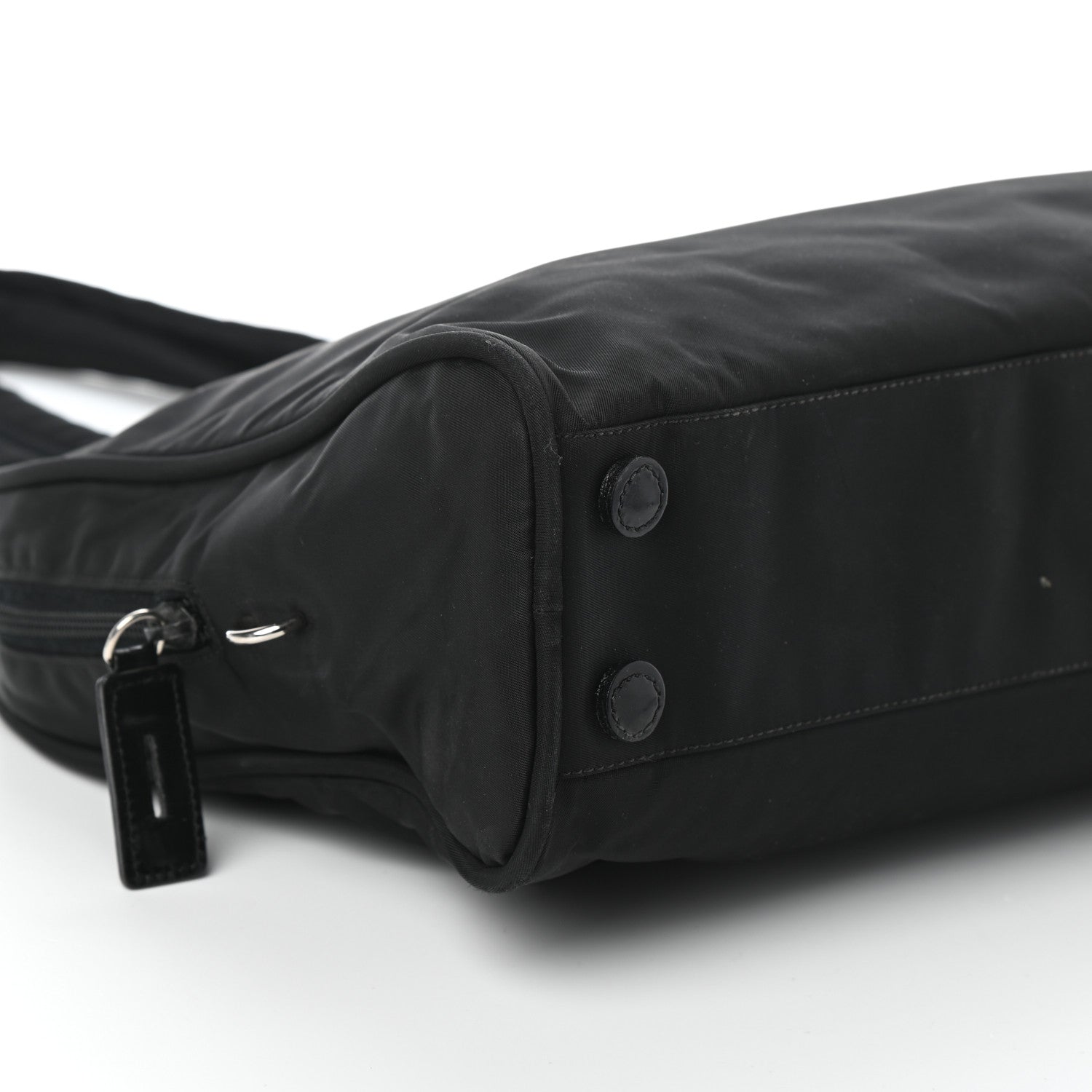 Prada Tessuto Nylon Sport Shoulder Bag Black 8 of 9