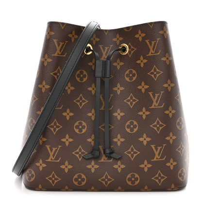 Louis Vuitton Monogram Neonoe MM Black 1 of 9
