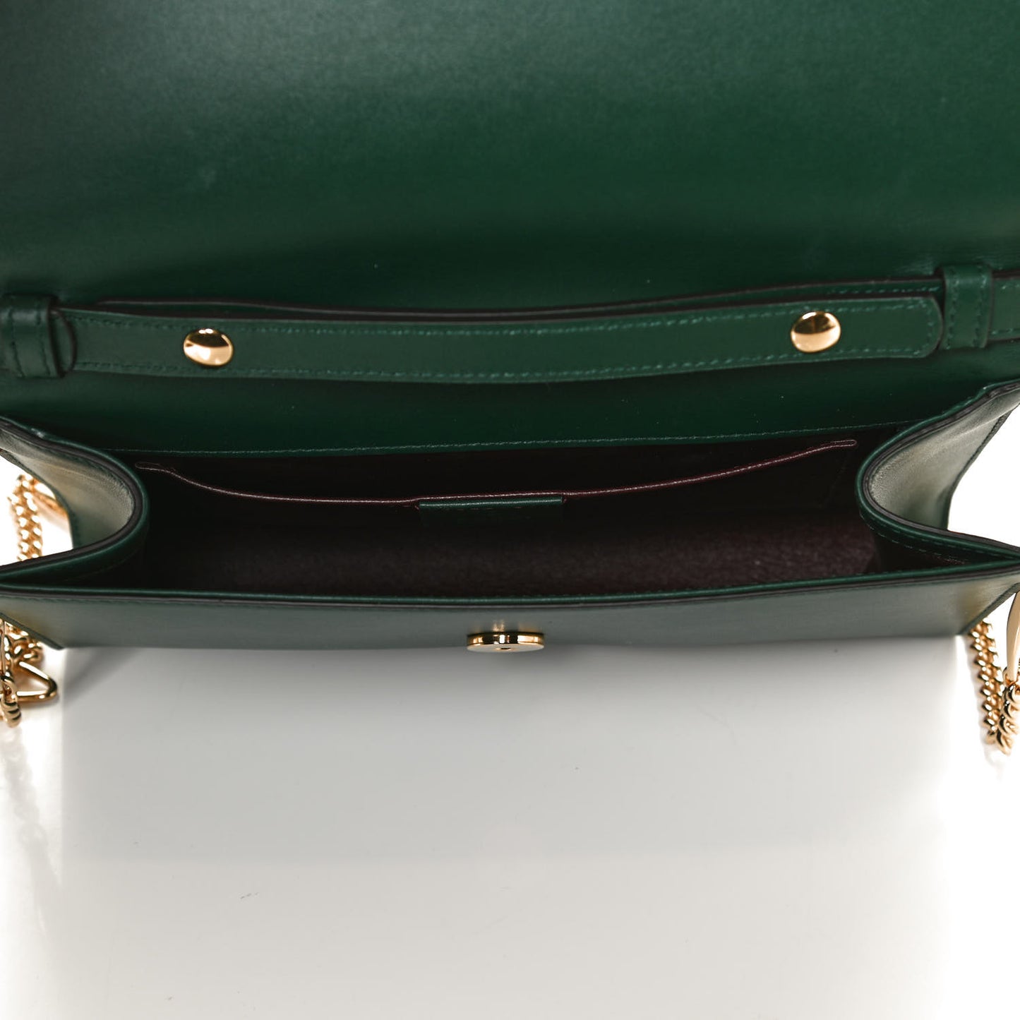 Smooth Calfskin Small Zumi Top Handle Shoulder Bag Vintage Green
