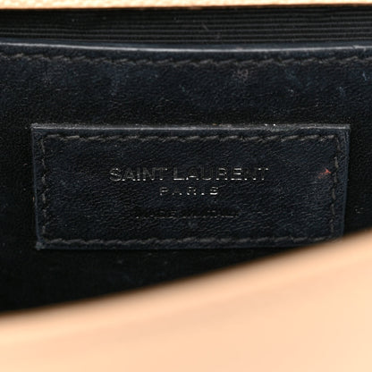 Saint Laurent Grain De Poudre Small Monogram Kate Satchel Nude Powder 6 of 14
