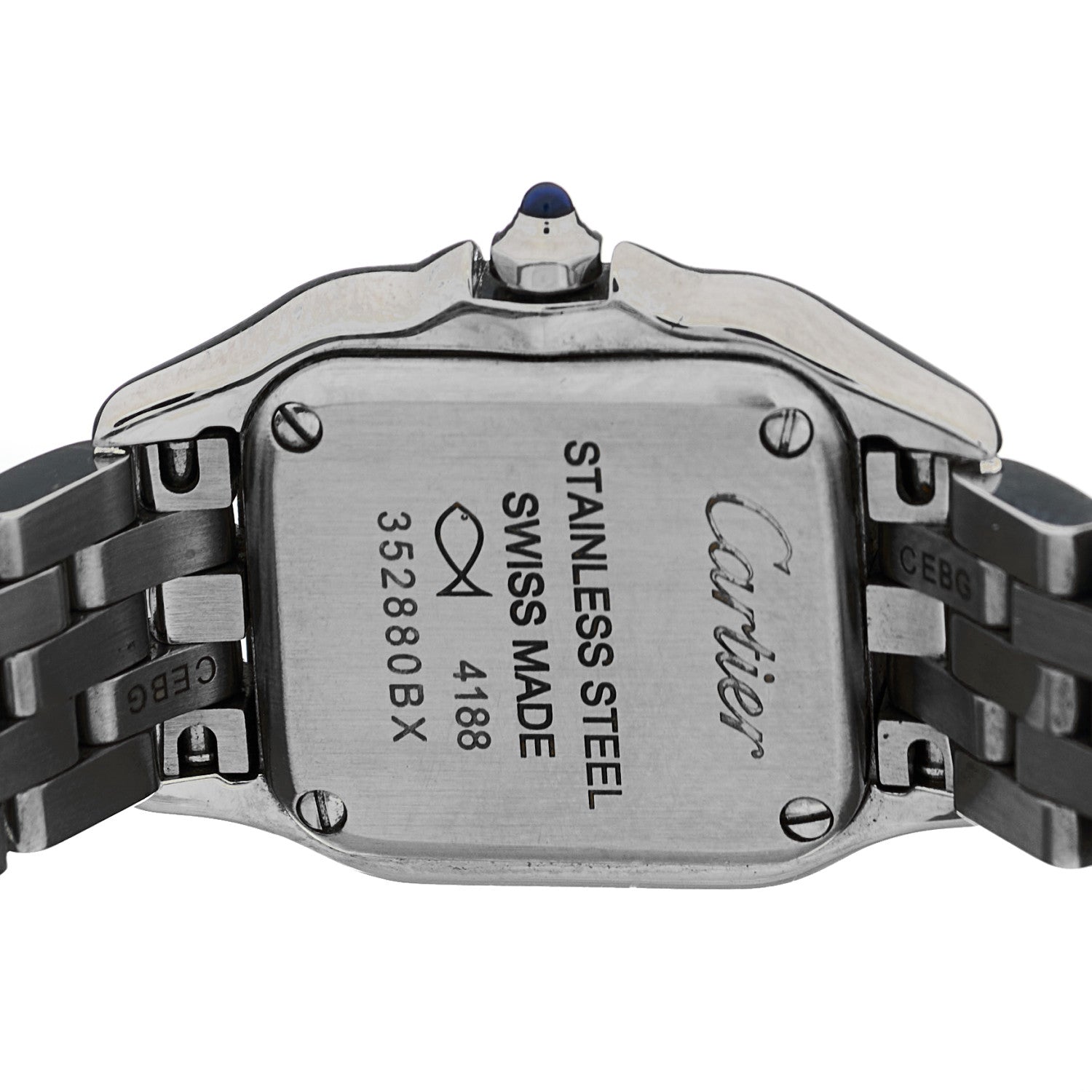 Cartier Stainless Steel 19mm Panthere Quartz Watch 4 of 5