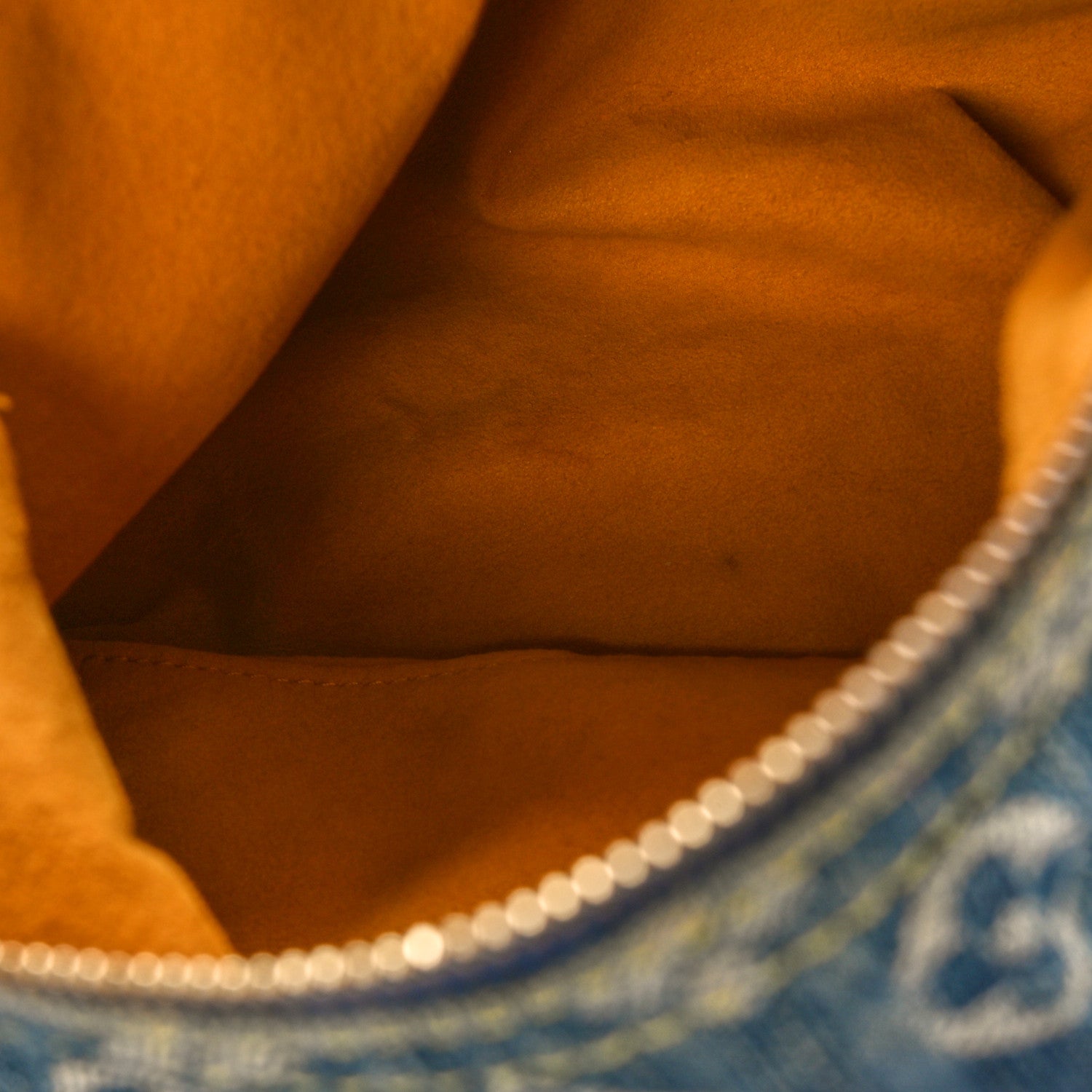 Louis Vuitton Monogram Denim Baggy PM Blue 5 of 8