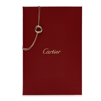 Cartier 18K Pink Yellow White Gold Trinity Bracelet 4 of 4