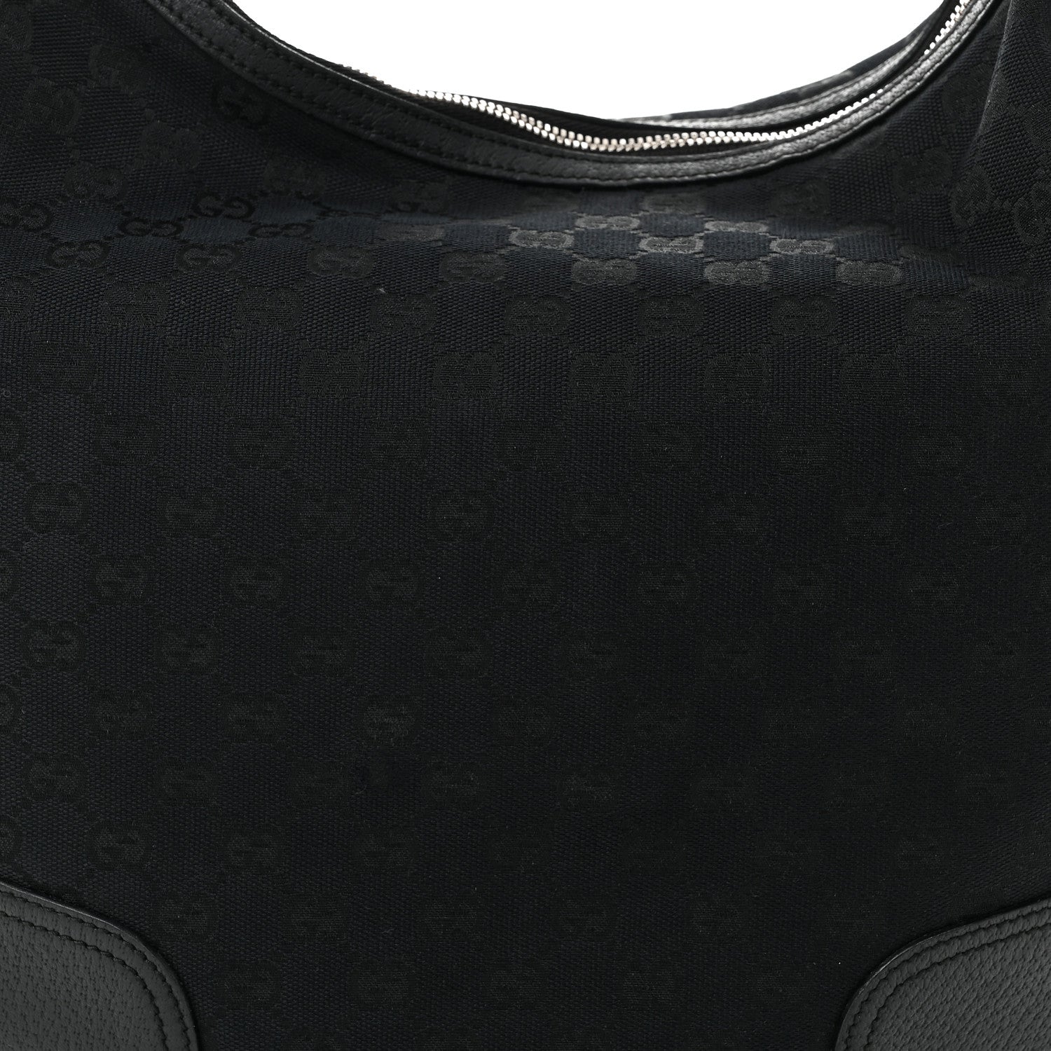 Gucci Monogram Large Princy Hobo Black 8 of 10