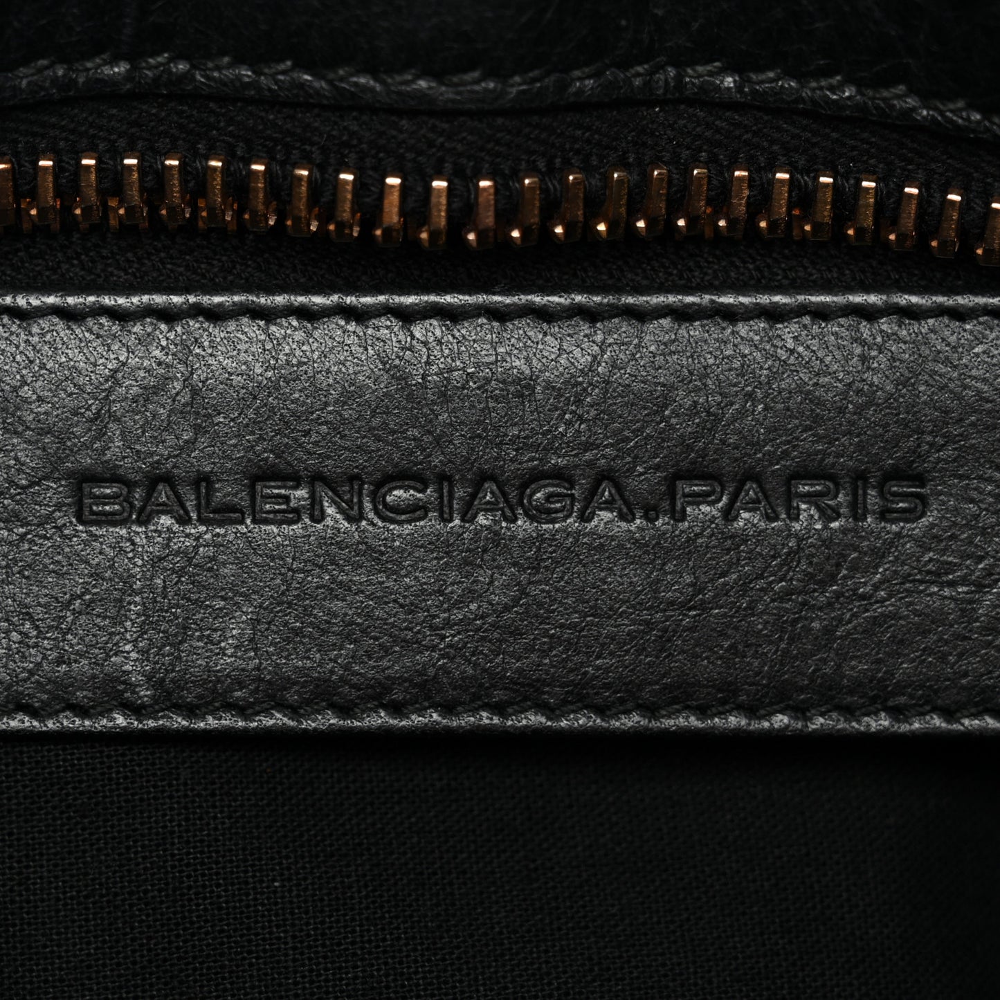 Agneau Giant 21 Rose Gold Hardware Part Time Black