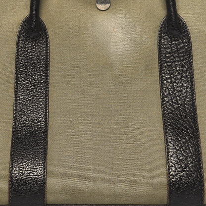 Hermes Buffle Skipper Toile Garden Party 36 MM Tote Olive 7 of 16