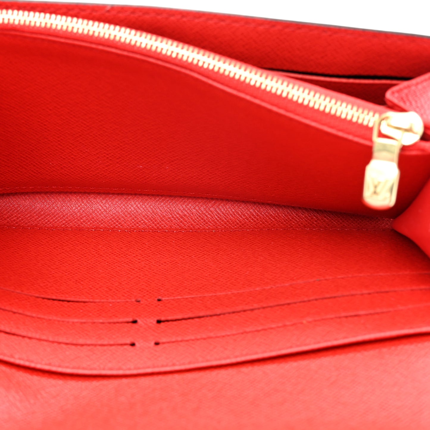 Monogram Sarah Wallet NM Coquelicot