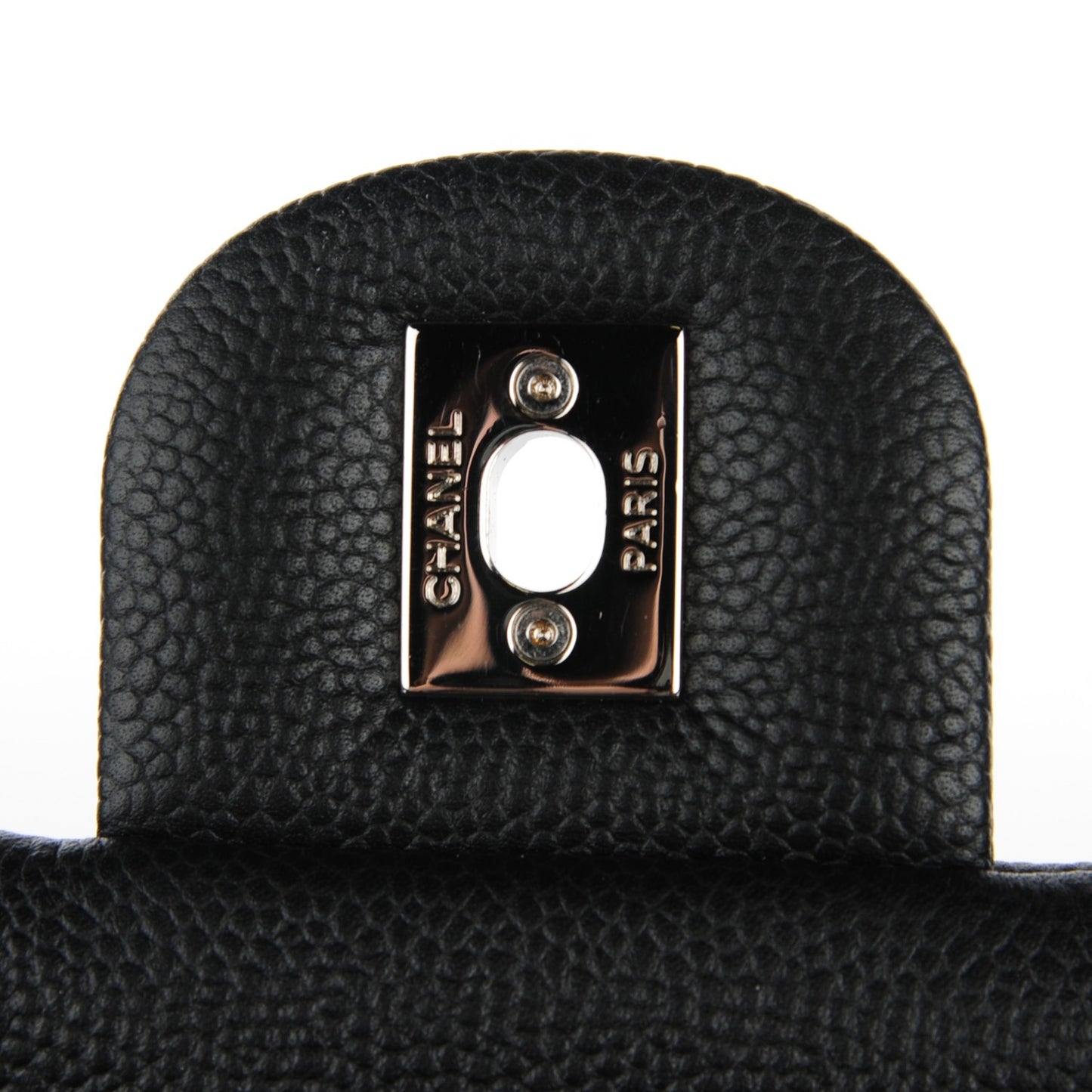Caviar Quilted Medium Easy Flap Black