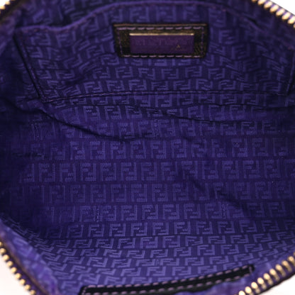 Fendi Zucca Spalmati Pochette Tobacco Viola 5 of 10