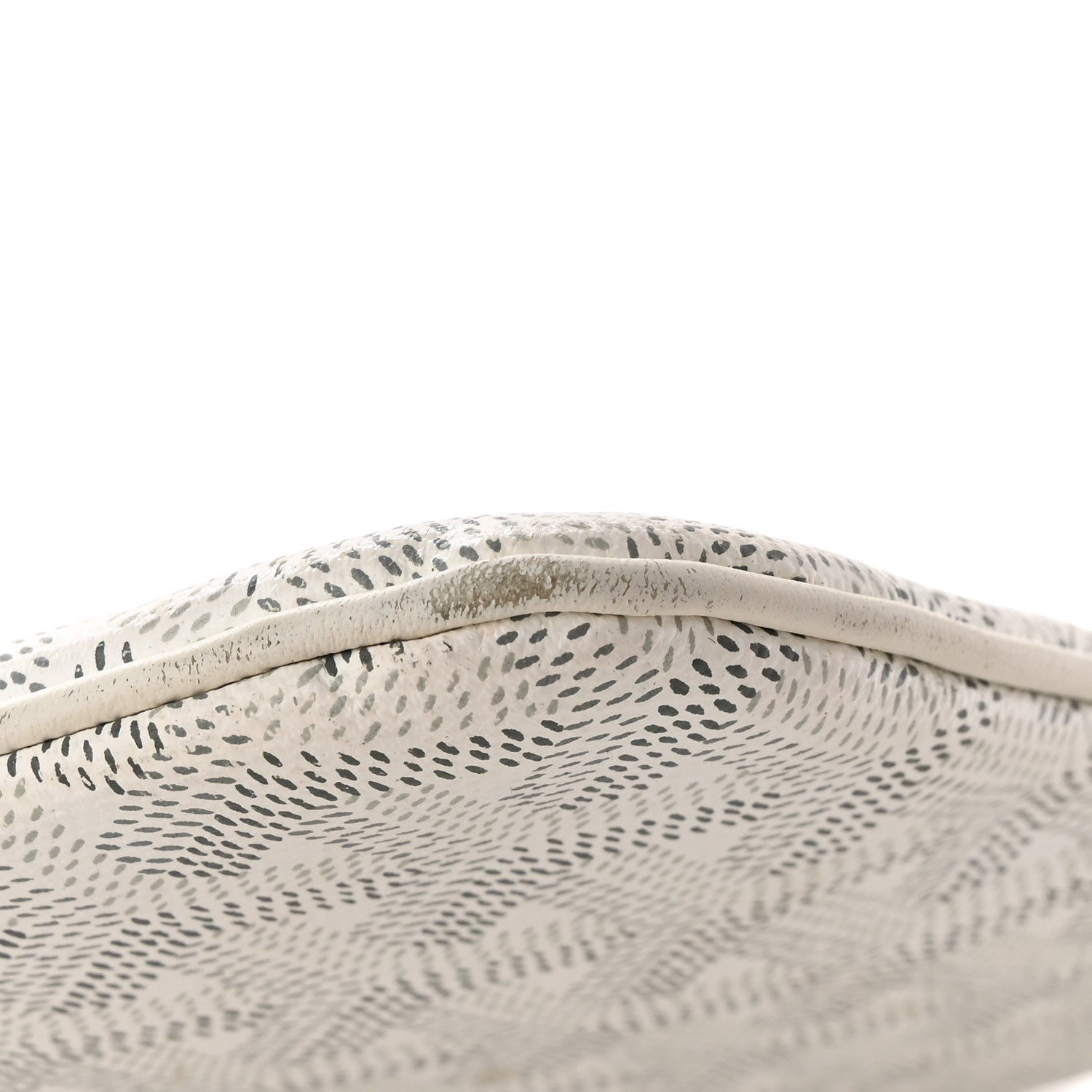Goyard Goyardine Senat Pochette MM White 12 of 14