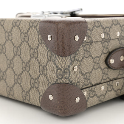 Gucci GG Supreme Monogram Globe-Trotter Beauty Case Brown 10 of 12