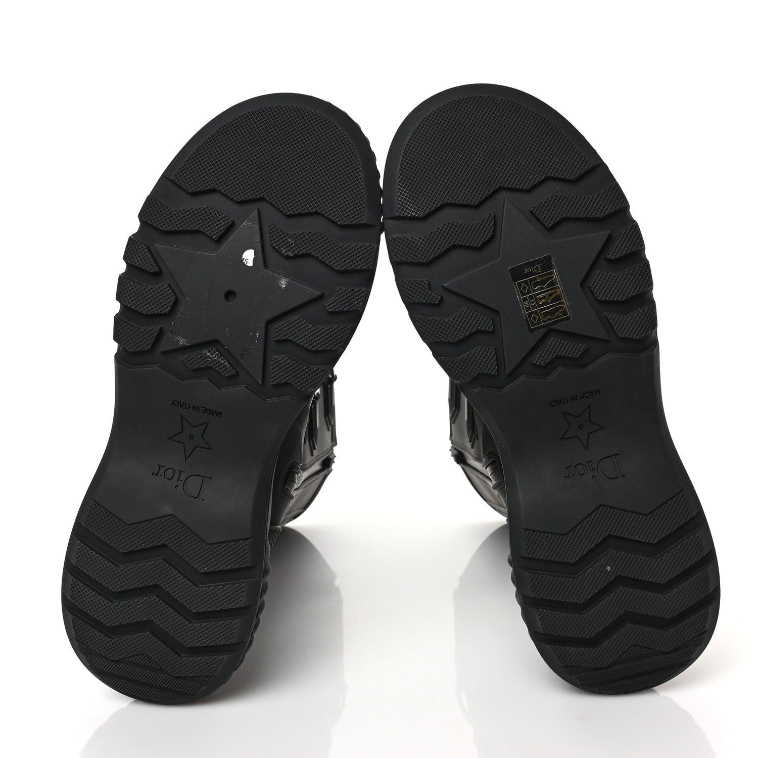 Christian Dior Neoprene Rubber Diorground Low Boots 38 Black 6 of 9