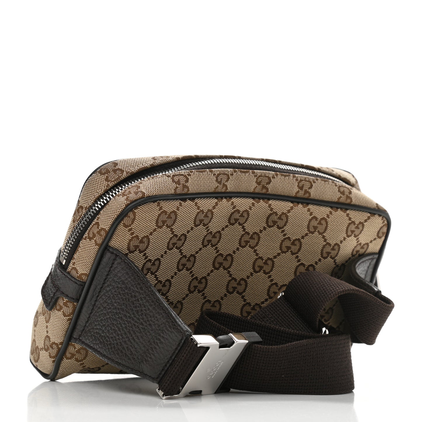 Monogram Belt Bag Dark Brown