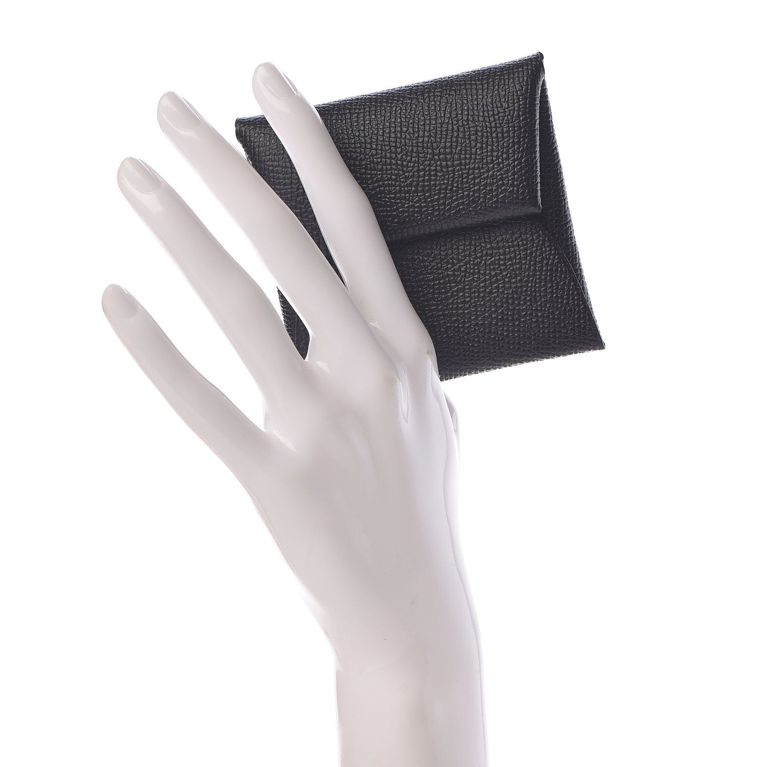 Hermes Epsom Bastia Coin Purse Black 2 of 8