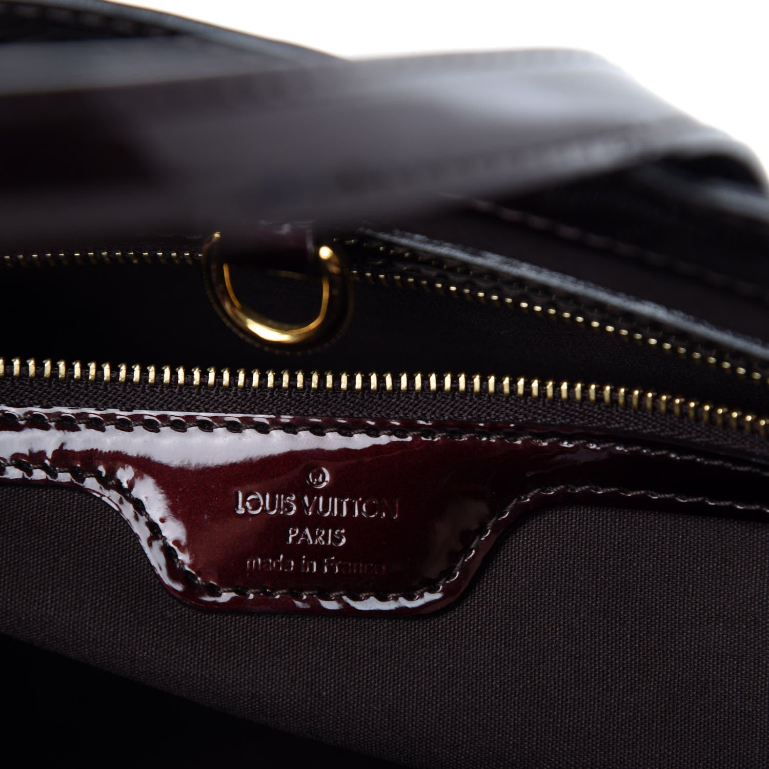 Louis Vuitton Vernis Wilshire PM Amarante 8 of 9