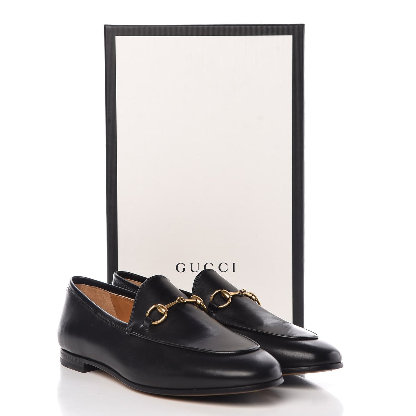 Calfskin Womens Jordaan Loafers 38.5 Black