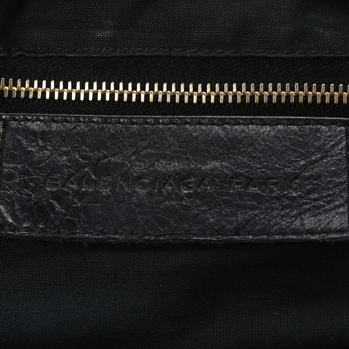 Agneau Giant 21 Gold Hardware Work Black